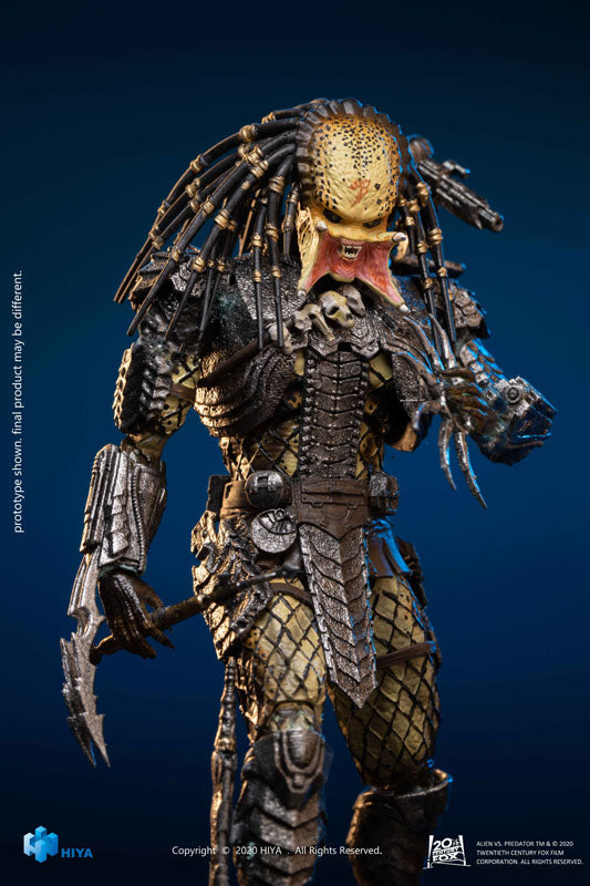 AVP 1/18 Action Figure Unmasked Scar Predator