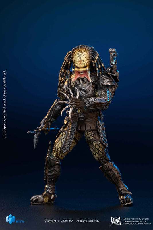 AVP 1/18 Action Figure Unmasked Scar Predator - Solaris Japan