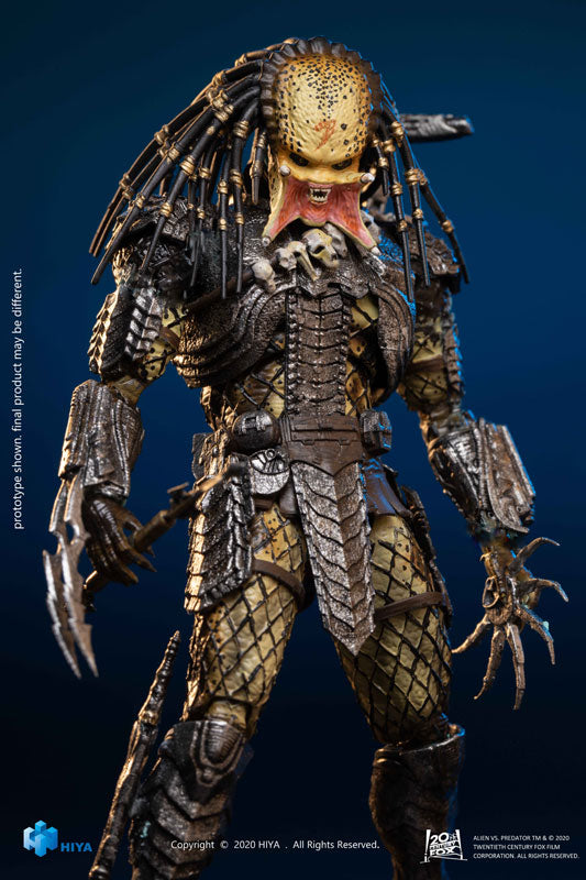 AVP 1/18 Action Figure Unmasked Scar Predator