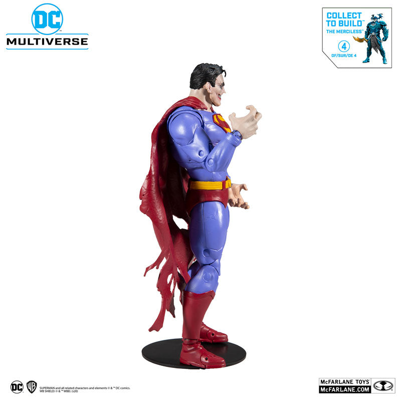 "DC Comics" DC Multiverse 7 Inch, Action Figure #022 Superman (Infected Ver.)