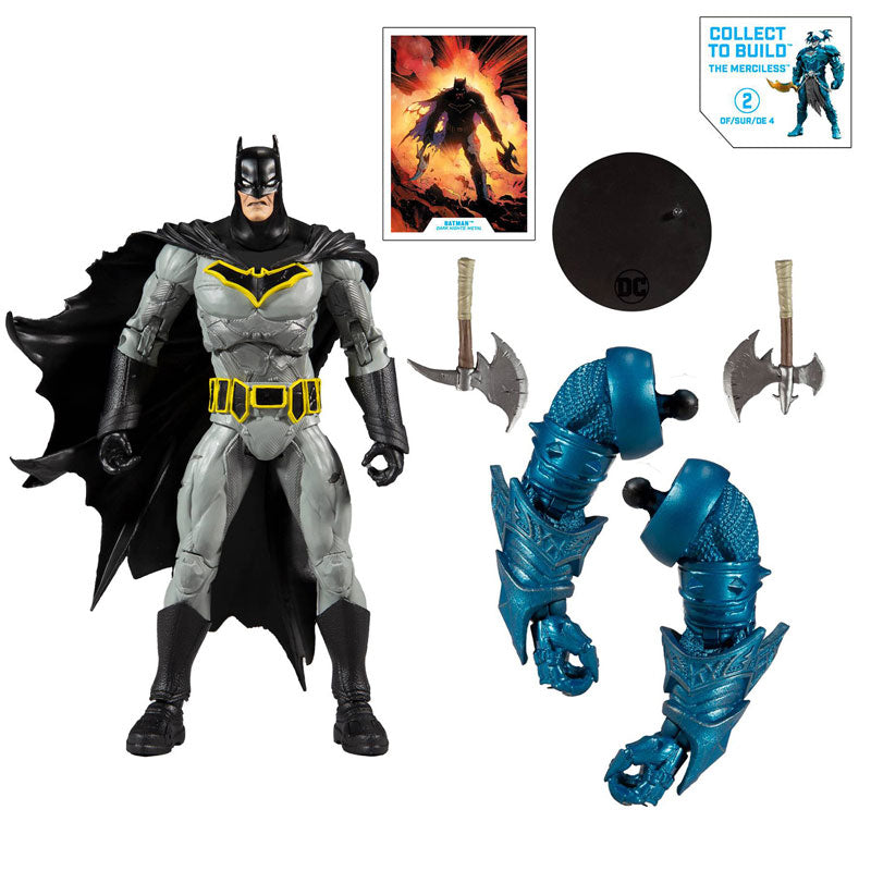 DC Multiverse 7 Inch Action Figure #023 Batman [Comic/Dark Nights: Metal]