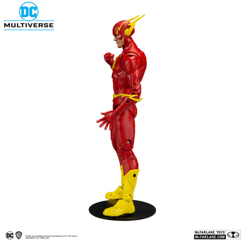 "DC Comics" DC Multiverse 7 Inch, Action Figure #024 Flash [Comic/ DC Rebirth]