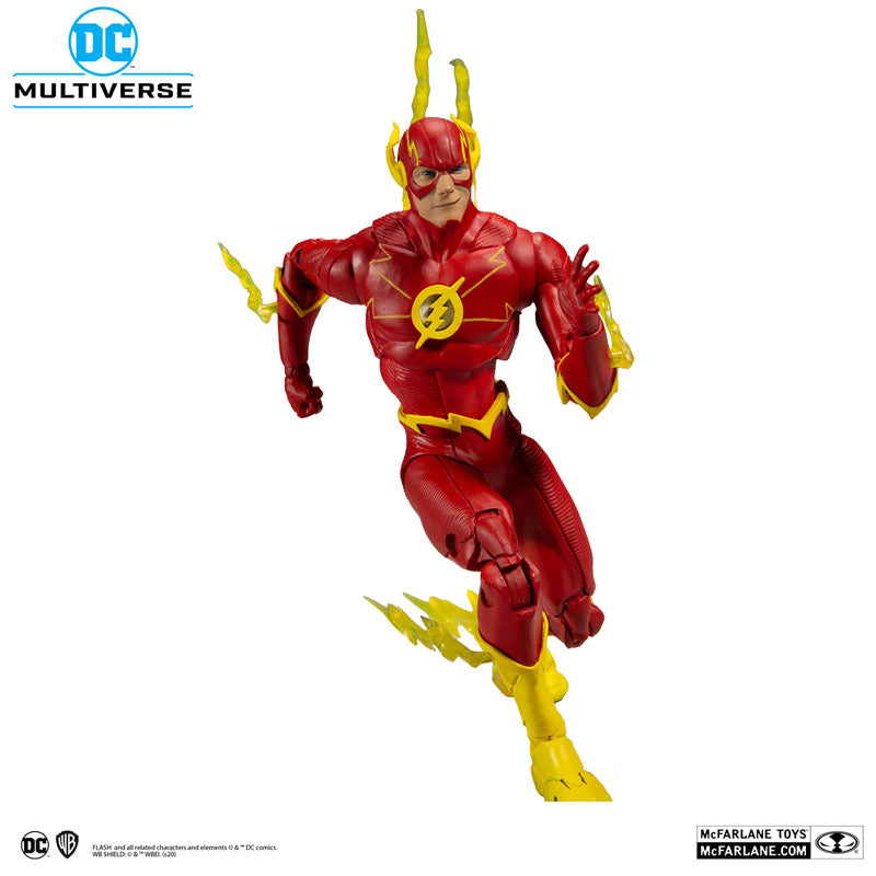 "DC Comics" DC Multiverse 7 Inch, Action Figure #024 Flash [Comic/ DC Rebirth]