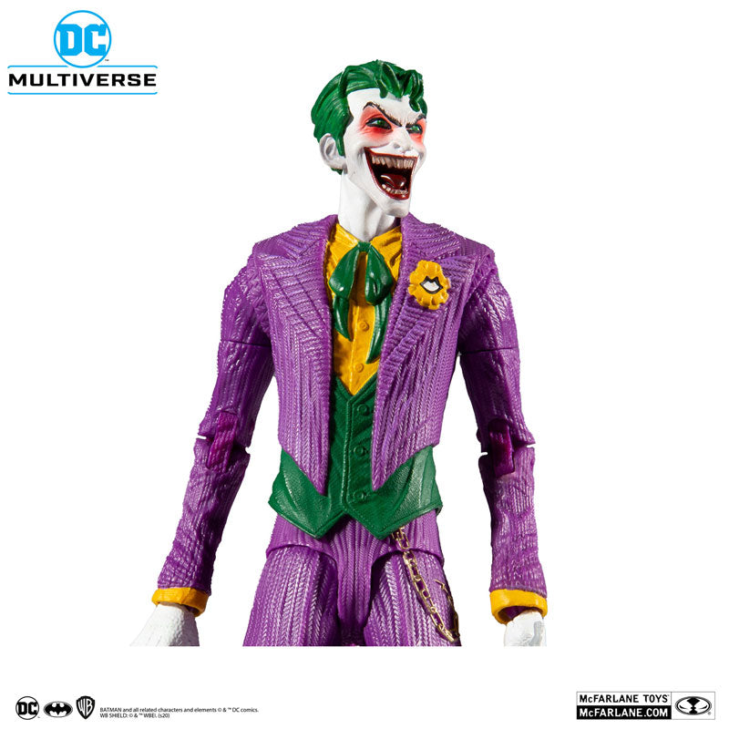 "DC Comics" DC Multiverse 7 Inch, Action Figure #025 Joker [Comic/ DC Rebirth]