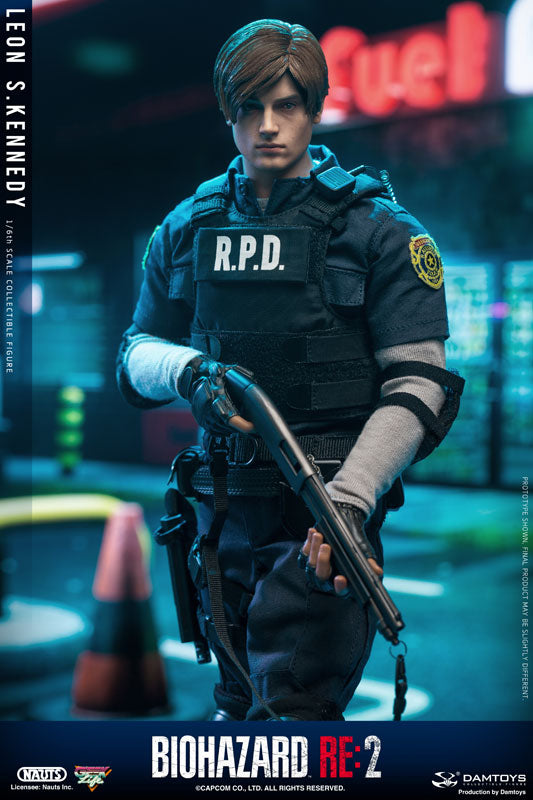 BIOHAZARD RE: 2 1/6 Collectible Action Figure Leon S. Kennedy