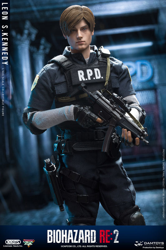 BIOHAZARD RE: 2 1/6 Collectible Action Figure Leon S. Kennedy