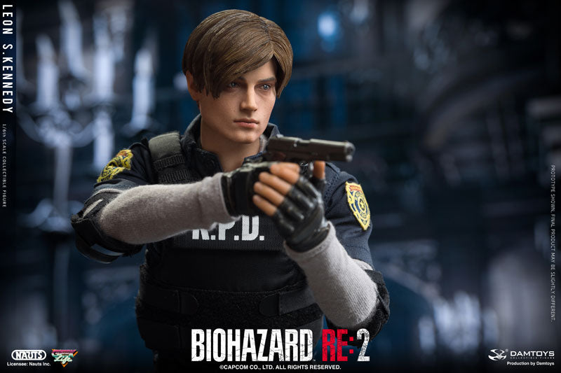 BIOHAZARD RE: 2 1/6 Collectible Action Figure Leon S. Kennedy