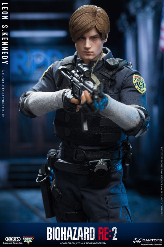 BIOHAZARD RE: 2 1/6 Collectible Action Figure Leon S. Kennedy