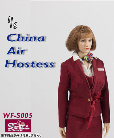 1/6 Cabin Attendant Set A (DOLL ACCESSORY)