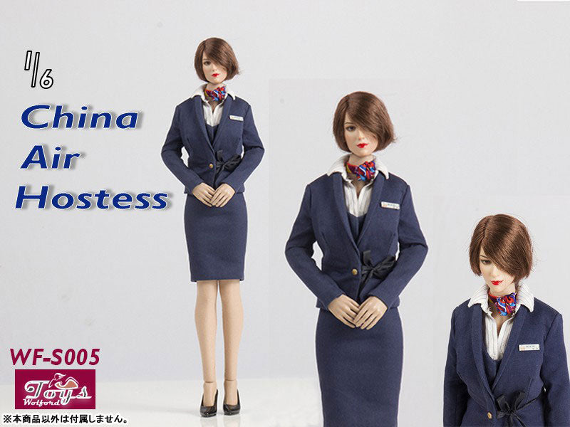 1/6 Cabin Attendant Set B (DOLL ACCESSORY)