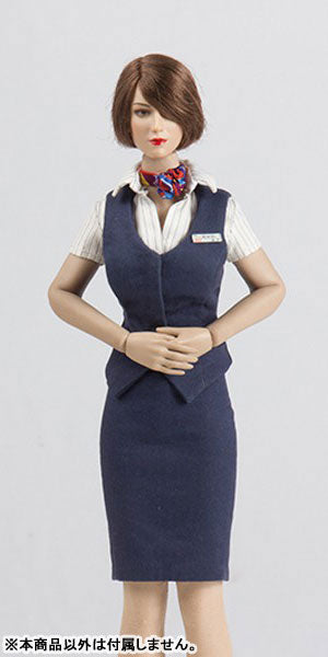 1/6 Cabin Attendant Set B (DOLL ACCESSORY)