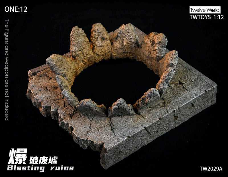 1/12 Display Diorama Blast Ruins A