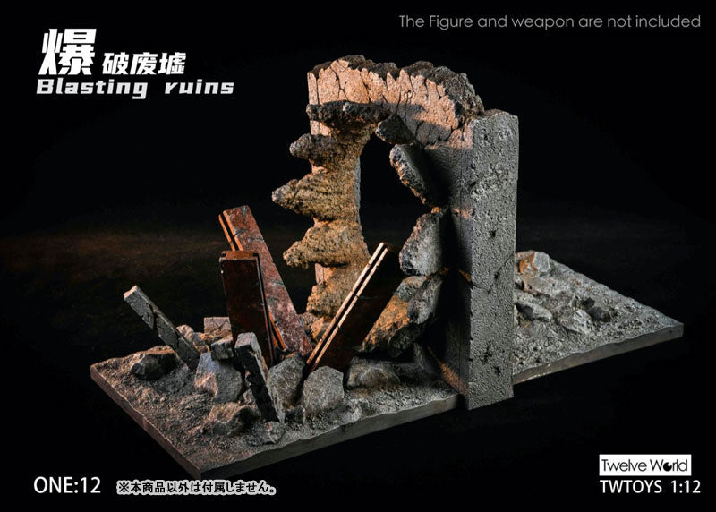 1/12 Display Diorama Blast Ruins A