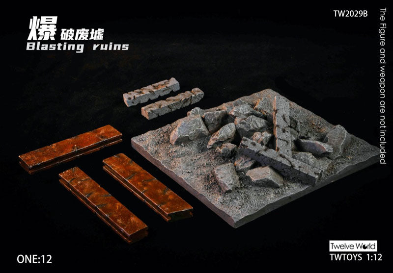 1/12 Display Diorama Blast Ruins B