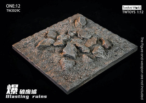 1/12 Display Diorama Blast Ruins C