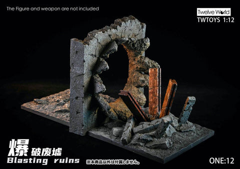 1/12 Display Diorama Blast Ruins C