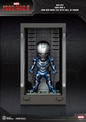 Mini Egg Attack "Iron Man 3" Series 2 Iron Man Mark. 30 (Blue Steel)