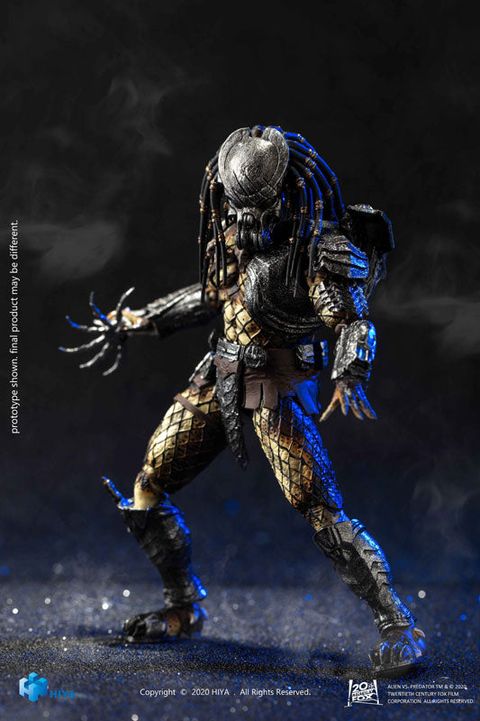 AVP 1/18 Action Figure Battle Damage Celtic Predator - Solaris Japan