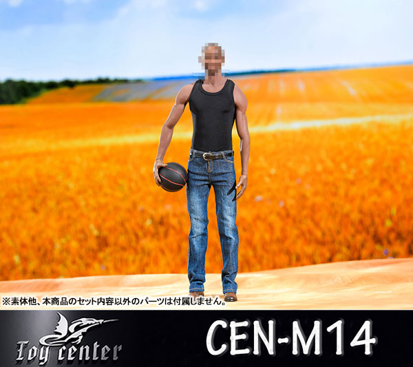 1/6 Tank Top & Jeans Set for Tall Figures B (DOLL ACCESSORY)