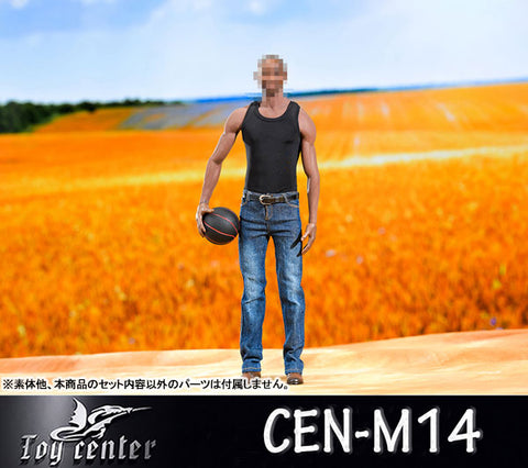 1/6 Tank Top & Jeans Set for Tall Figures B (DOLL ACCESSORY)