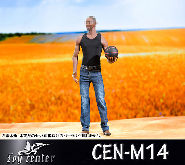 1/6 Tank Top & Jeans Set for Tall Figures B (DOLL ACCESSORY)