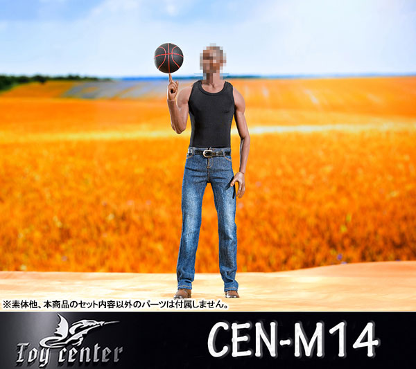 1/6 Tank Top & Jeans Set for Tall Figures B (DOLL ACCESSORY)