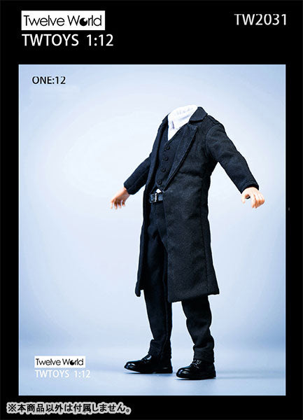 1/12 Male Outfit Coat Suit (DOLL ACCESSORY)