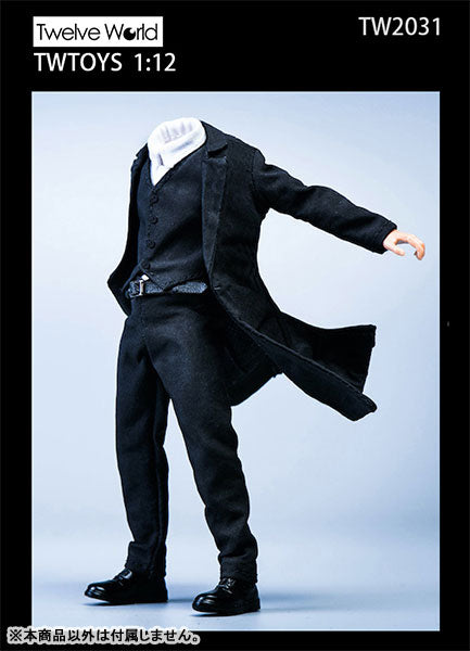 1/12 Male Outfit Coat Suit (DOLL ACCESSORY)