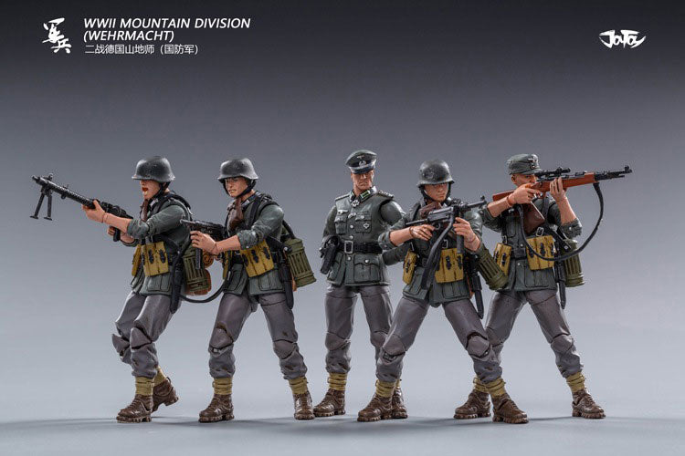 1/18 Armed Forces WWII German National Defense Force Mounted Edition