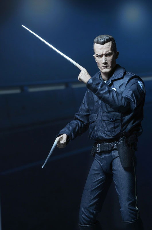 Terminator 2 / Motorcycle Cop T-1000 Ultimate 7Inch Action Figure