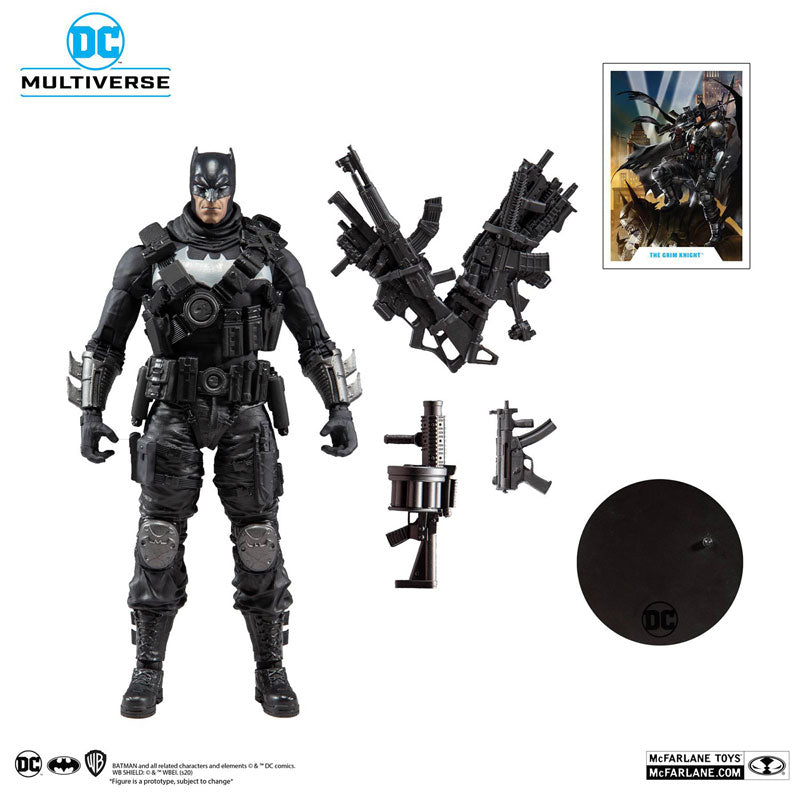 DC Comics DC Multiverse 7 Inch, Action Figure #032 Grim Knight [The Batman Who Laughs]