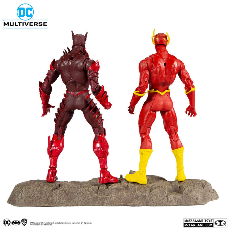 DC Comics DC Multiverse 7 Inch, Action Figure Flash vs Red Death [Dark Nights: Metal]