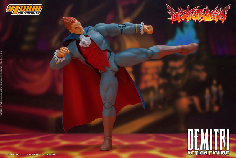 Darkstalkers Action Figure Demitri Maximoff