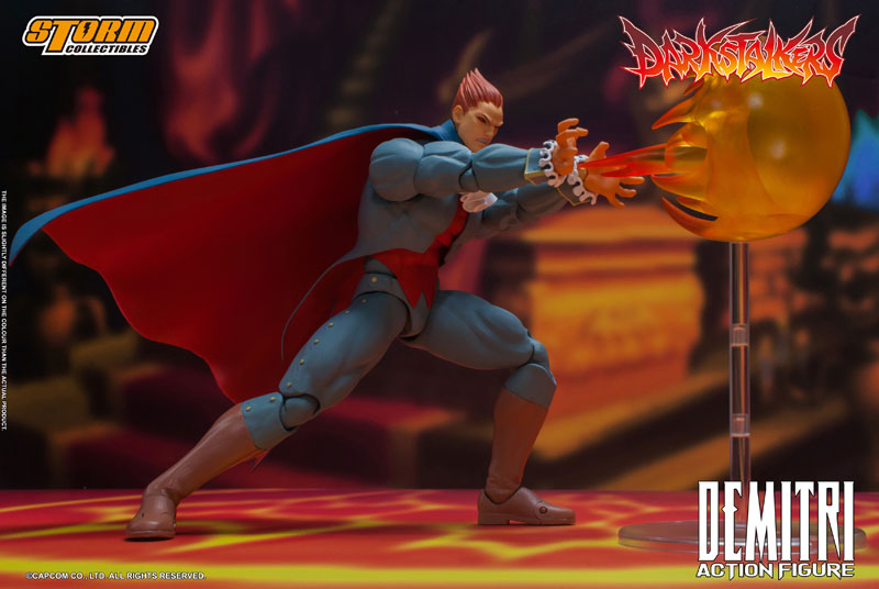 Darkstalkers Action Figure Demitri Maximoff