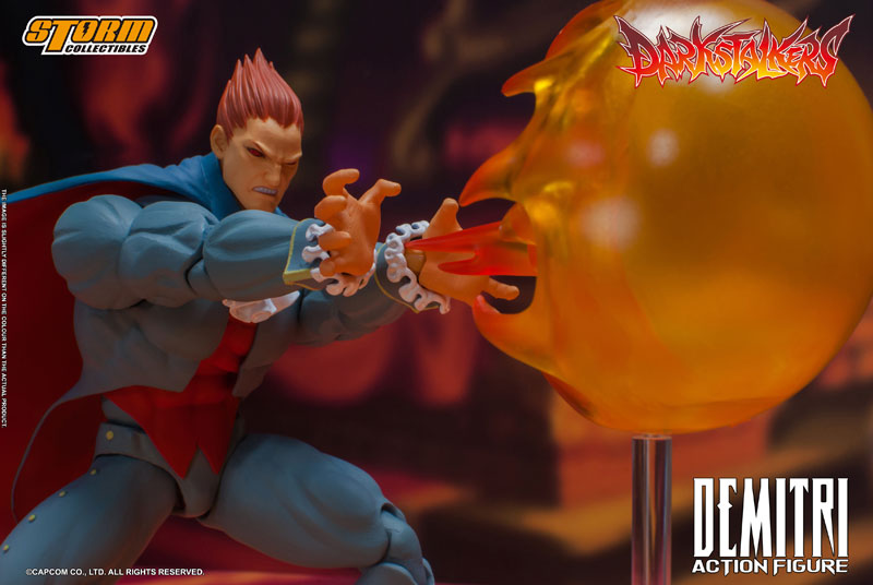 Darkstalkers Action Figure Demitri Maximoff