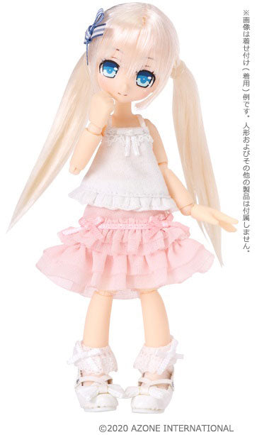 Picco Neemo Wear 1/12 Sugar Camisole White (DOLL ACCESSORY) - Solaris Japan