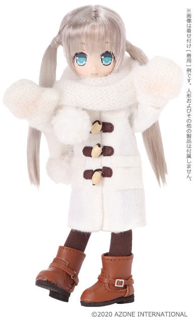 Picco Neemo Wear 1/12 Picco D Muffler & Mitten set White (DOLL ACCESSO ...