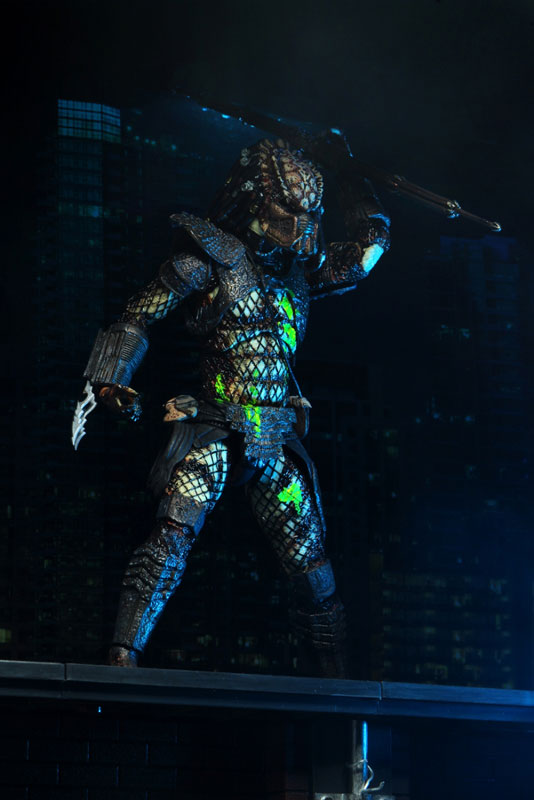 Predator 2 / City Hinter Predator Ultimate 7 Inch Action Figure Battle Damage ver