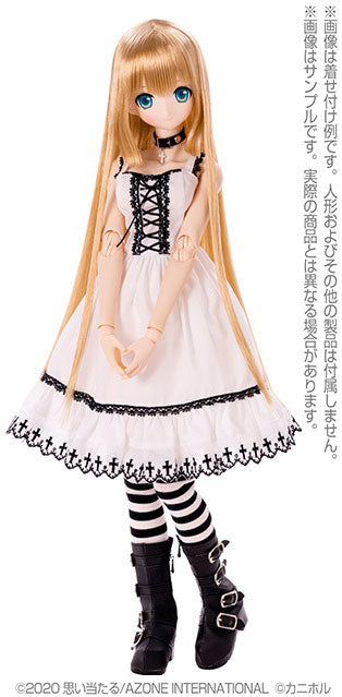 1/3 Scale's 50 Striped Knee Socks Black x White (DOLL ACCESSORY)