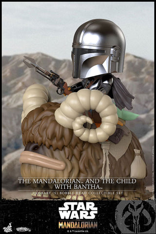 CosBaby "Mandalorian" [Size S] Mandalorian & The Child & Bantha