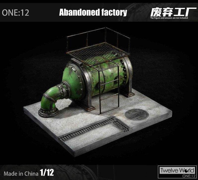 1/12 Abandoned Factory Diorama E