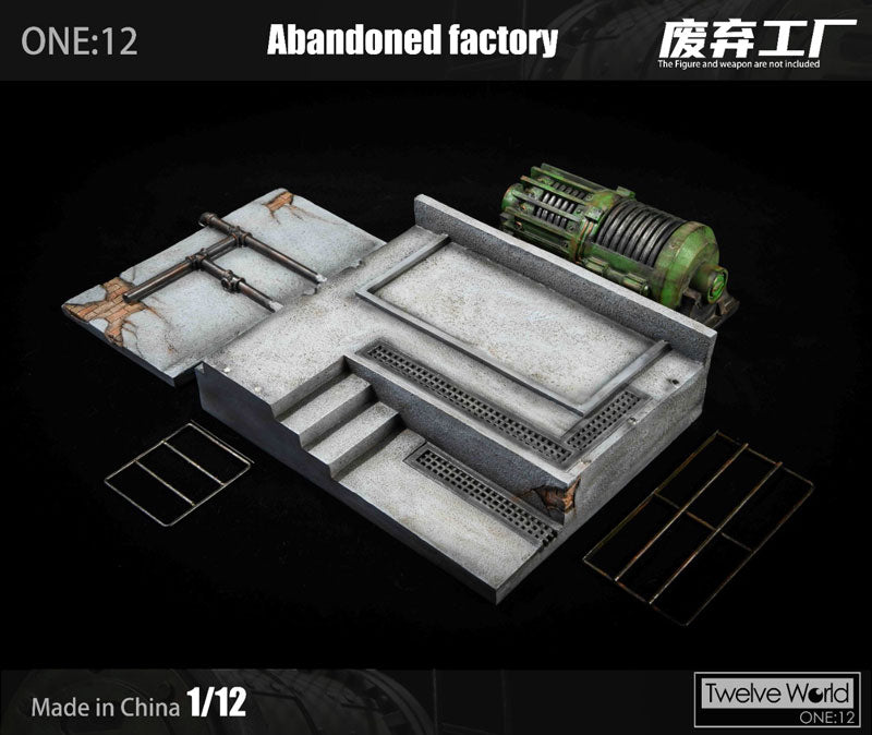 1/12 Abandoned Factory Diorama F