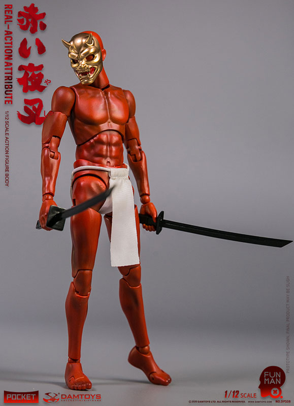 1/12 Action Figure Red Yashaman