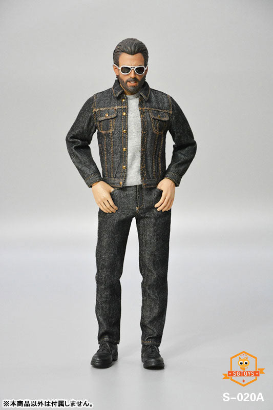 1/6 Men's Denim Set Up A (DOLL ACCESSORY)