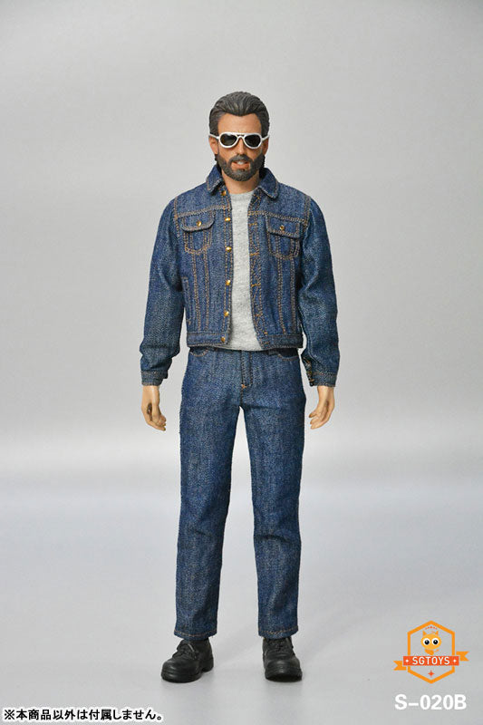 1/6 Men's Denim Set Up B (DOLL ACCESSORY)