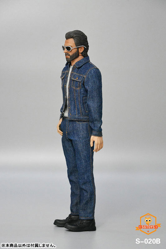 1/6 Men's Denim Set Up B (DOLL ACCESSORY)