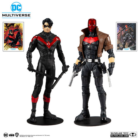 DC Multiverse Action Figure Nightwing (New 52 Ver.) vs Red Hood [Comic/ The New 52]