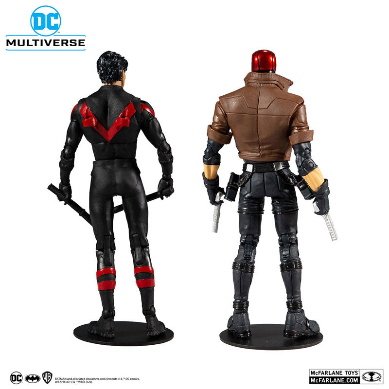 DC Multiverse Action Figure Nightwing (New 52 Ver.) vs Red Hood [Comic/ The New 52]