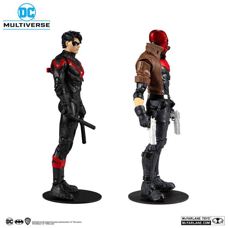 DC Multiverse Action Figure Nightwing (New 52 Ver.) vs Red Hood