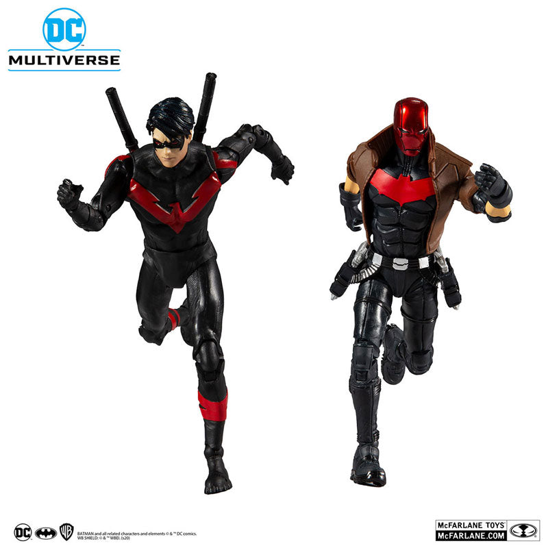 DC Multiverse Action Figure Nightwing (New 52 Ver.) vs Red Hood [Comic/ The New 52]